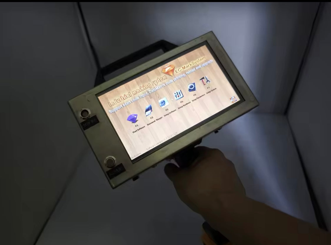 Portable Dot Peen Marking Machine β Wi-Fi & 18 V Battery