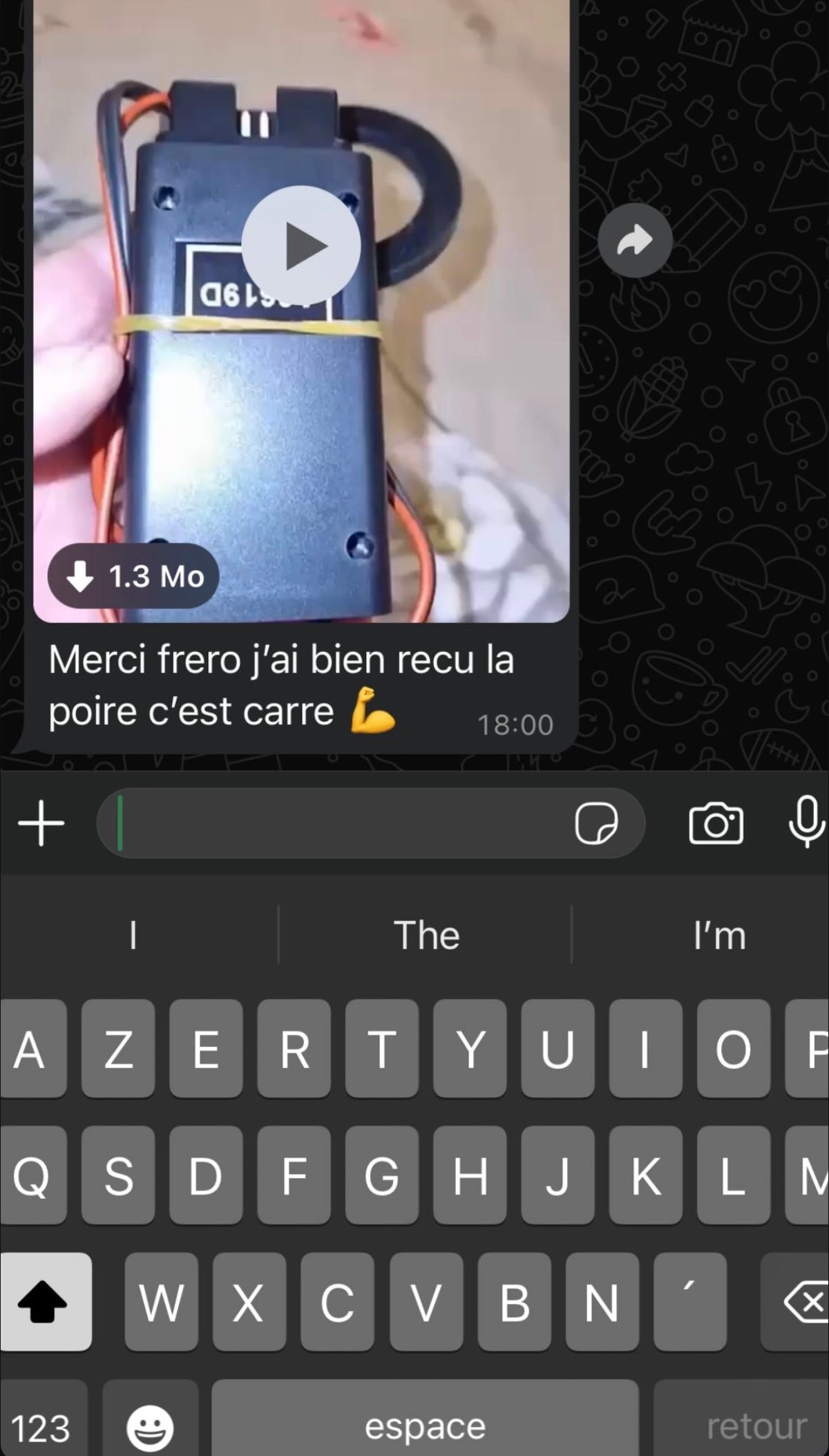 Customer message and photo shared in NOCTRA Instagram highlights