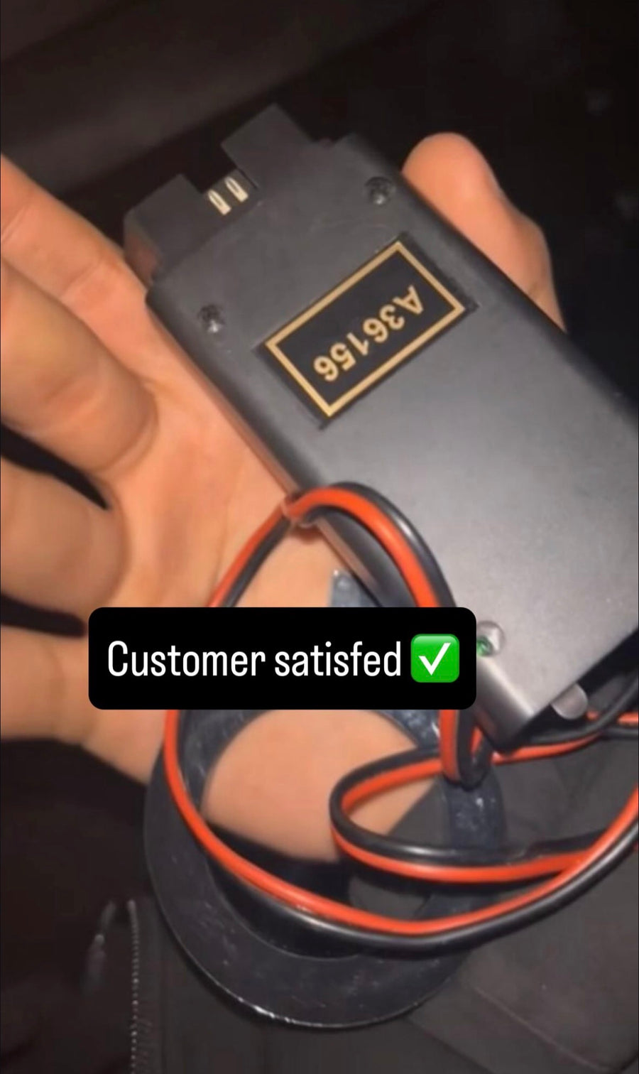 Customer photo shared in NOCTRA Instagram highlights
